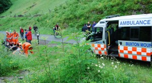 Chee dale cyclist rescue June 2014