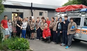 Leek scouts group