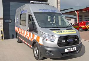 New van at Fire stn 3